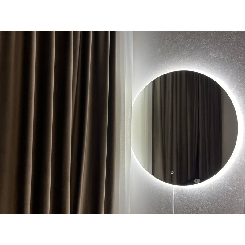 Кругле Дзеркало Aura LED: Сучасна Елегантність 