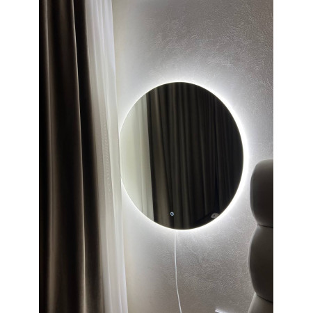 Кругле Дзеркало Aura LED: Сучасна Елегантність 