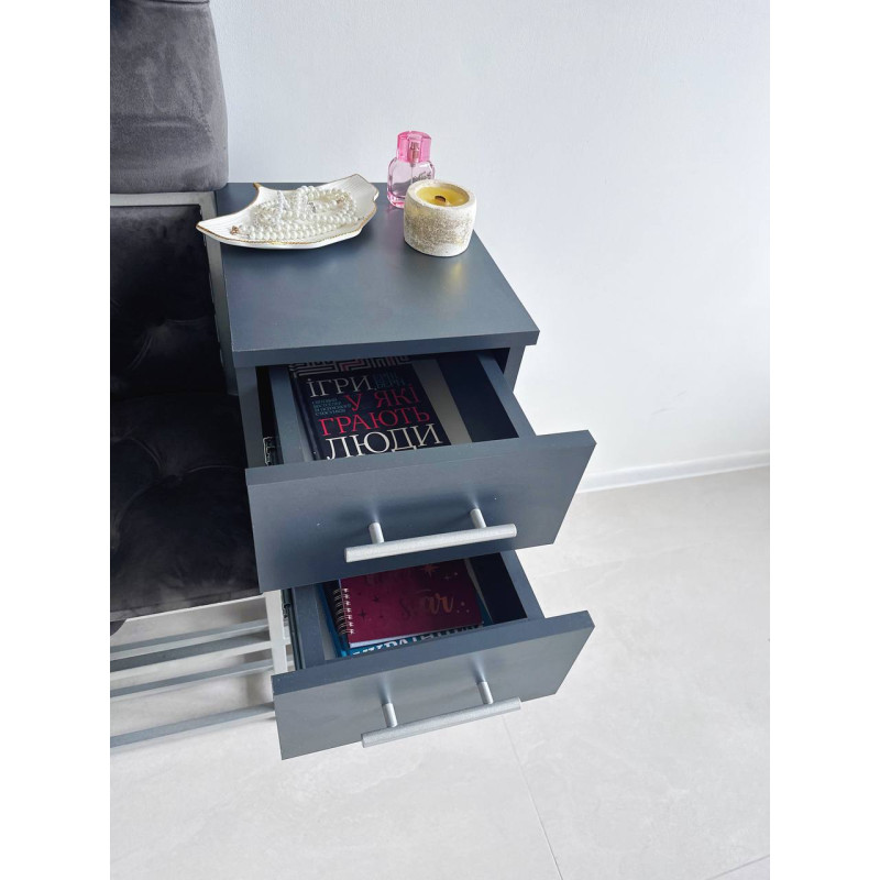 Комплект Меблів для Передпокою в Елегантному Сірому Кольорі