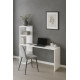 Робочий Стіл Elegance White: Естетичний Стіл-Органайзер для Навчання та Сучасного Робочого Простору