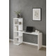 Робочий Стіл Elegance White: Естетичний Стіл-Органайзер для Навчання та Сучасного Робочого Простору