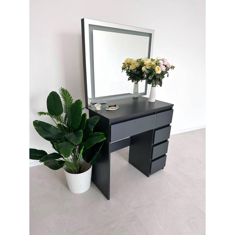 Гримерний стіл з 5-ма шухлядами 