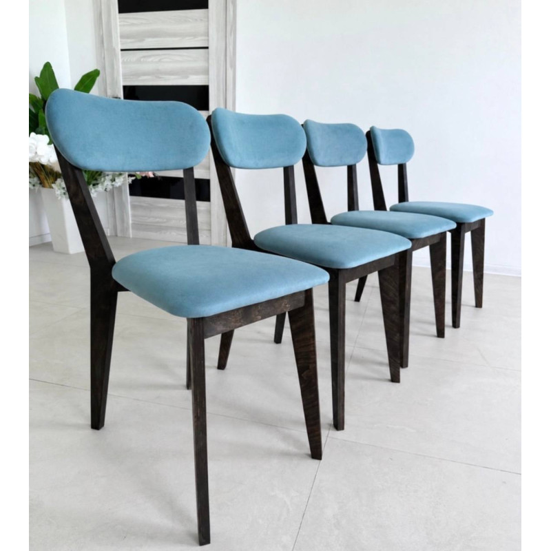М'який обідній стілець з фанери вищого сорту 